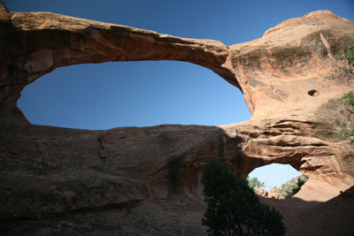 Double O Arch, Arches National Park, Utah