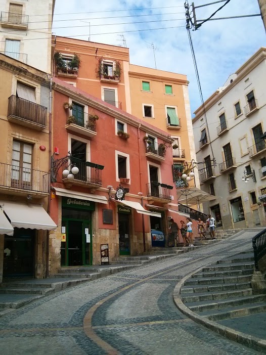 Street of Tarragona, Catalonia, Spain