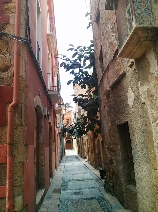Street of Tarragona, Catalonia, Spain