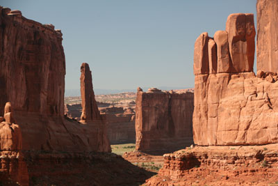 Park Avenue, Arches National Park, Utah