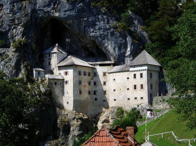 Predjama Castle in Slovenia