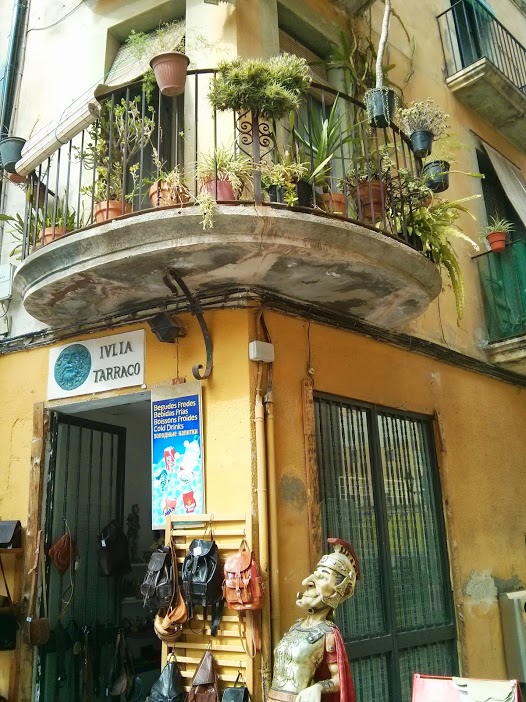 Street of Tarragona, Catalonia, Spain